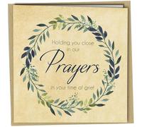 Sympathy Bereavement Card Condolence Religious Card Sorry For Loss | Holding You Close In Our Prayers Mourning Prayers Friend | Family | Pet Dog Cat #1489