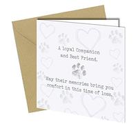 Sympathy Card Bereavement Condolence Sorry For Loss Death pet dog cat #1481