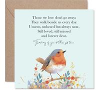 Sympathy Card - Those We Love - Condolence Card, Mourning Bereavement Cards for Adults, Sorry For Your Loss Thinking of You, 145mm Greeting Cards