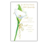 Sympathy Card - to All The Family with Sympathy