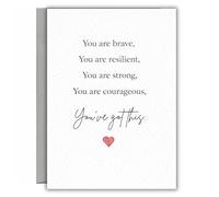 Sympathy Card You Are Brave Thinking Of You SYM08 | Support Card, Encouragement Card For Grief, Bereavement Card, For Friend Family Loved One