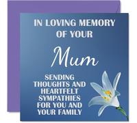 Sympathy Cards, In Loving Memory Of Your Mum Card