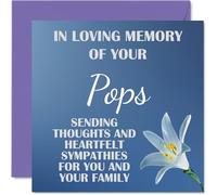 Sympathy Cards, In Loving Memory Of Your Pop Card