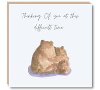 Sympathy Cards - Thinking of You Card - Loss of Mum Dad Friend Husband Wife Sister - Condolence Deepest Sympathy Bereavement - Sorry for your loss Gifts - 14cm