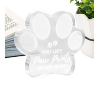 Sympathy Crystal - Light Reflecting Display, Loss Of Pet Keepsake, Prismatic Bereavement, Grieving Remembrance Function, Home Decor Category, Clear Heart Shaped Indoor Memorial Accessory
