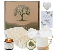 Sympathy Gift Baskets for Women - 8 Thoughtful & Cozy Items (Blanket, Candle, Mug, Socks & More) - Sympathy Gifts for Loss of Loved One, Bereavement, Get Well, or Self Care Gifts for Women