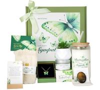 Sympathy Gift Baskets,Sorry for Loss of Loved One, Sympathy Condolences Gift Basket, Miscarriage Bereavement Grief Gift Ideas for Women Mom Dad Husband Pet, Grieving Self Care Package (9 set)