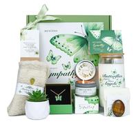Sympathy Gift Baskets,Sorry for Loss of Loved One, Sympathy Condolences Gift Basket, Miscarriage Bereavement Grief Gift Ideas for Women Mom Dad Husband Pet, Grieving Self Care Package (9 set)