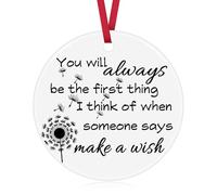 Sympathy Gift for Loss Christmas Ornament Memorial Gifts for Loss Mother Father Grandma Brother Son Bereavement Gifts Ceramic Ornament Condolence Gift Decor Sympathy Christmas Tree Decoration