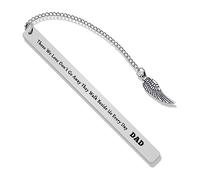 Sympathy Gift for Loss of Dad Metal Book Markers for Loss of Father Memorial Gifts Dad Memorial Bookmarks in Memory of Dad Gifts Daddy Remembrance Gifts for Daughter Bereavement Gifts Funeral Gifts