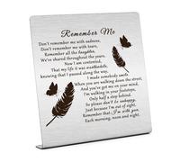 Sympathy Gift for Women Men Memorial Desk Decor Condolences Gift for Loss Family Sentimental Gifts for Home Decorations Remembrance Desk Decor Bereavement Gifts for Loss In Memory of Loved Gifts