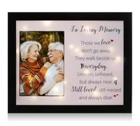 Sympathy Gift LED Memorial Shadow Box Memorial Gifts for Loss of Loved One Mother Mom Dad Father, Bereavement Gifts Condolences Gifts in Memory of Loved One Gifts(In Loving Memory)