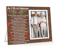Sympathy Gift Wood Picture Frame Memorial Gift for Loss of Loved Sympathy Picture Frames for Loss of Family Mom Dad Friend Sister Condolence Bereavement Memorial Photo Frame 4 X 6 Inch Photo