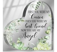 Sympathy Gifts for Loss of Cousin, Memorial Gifts for Loss of Loved One, In Memory of Brother Sister Plaque, Bereavement Condolences Grief Gifts, Funeral Remembrance Decor Ornament Sign