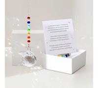 Sympathy Gifts for Loss of Loved One, Crystal Sun Catcher Rainbow Maker, Unique Condolence Memorial for Loss of Mom Dad Dog, Ideal Grief Bereavement Miscarriage Gifts