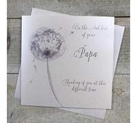 Sympathy Handmade Card - Loss of Papa - by WHITE COTTON CARDS VN98-PAPA