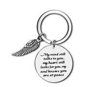 Sympathy Keyring Memorial Gifts In memory of Loved Gifts Bereavement Keepsake Gifts Remembrance Keepsake Gifts for Family Loss of Mom Dad Grandma Grandpa Gift Memorial Keyring