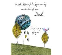 Sympathy On Loss Of Your Dad Greeting Card Second Nature Just To Say Cards