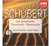 Symph. 1 - 6, 8, 9, Rosamunde - Menuhin, Heger