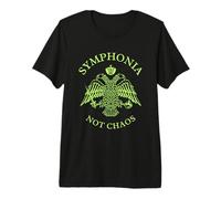 Symphonia Chaos Byzantine Eagle Orthodox Theology Premium T-Shirt