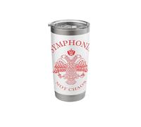 Symphonia Chaos Byzantine Eagle Orthodox Tradition Stainless Steel Insulated Tumbler