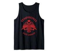 Symphonia Chaos Byzantine Eagle Orthodox Tradition Tank Top