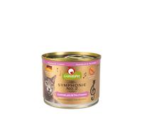 Symphonie GranataPet No. 2 Shrimp & Turkey, Cat Food without Grains & Added Sugar, Fillet in Natural Jelly, Delicate Wet Food for Cats, 6 x 200 g
