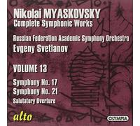 Symphonies 17 & 21 by N. Myaskovsky (2008-06-10)