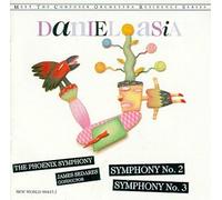 Symphonies 2 And 3 (Sedares, Phoenix Symphony) by Daniel Asia (1993-12-06)