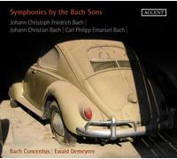 SYMPHONIES BY THE BACH SONS - CARL PHILIPP EMANUEL BACH CD NEW
