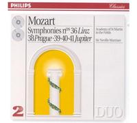 Symphonies N° 36, 38, 39, 40 & 41