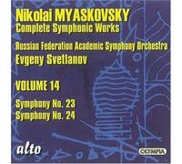 Nikolai Miaskovsky – Symphonies Nos. 23 and 24 – Alto