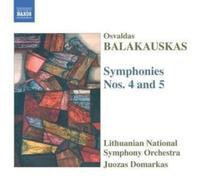 Symphonies Nos. 4 and 5 (Domarkas, Lithuanian Nso) (CD) Album (US IMPORT)
