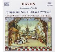 Symphonies Nos. 41, 58 And 59 (Muller-Bruhl, Cologne Co)