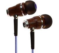 Symphonized NRG 2.0 Earbuds with Microphone, Noise Isolating Headphones Earbuds Heavy Deep Bass Earphones Ear Buds, in Ear Headphones for iPhone Android Phone iPad Tablet Laptop and (Purple)