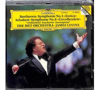 Symphony 3 "Eroica" / Symphony 8 "Unfinished" by Beethoven, Schubert, Levine, Met Orchestra (1994) Audio CD