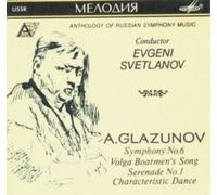 Symphony 6 in C Opus 58 by Glazunov