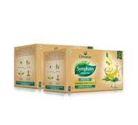 Symphony Green Tea - 25 Tea Bags (Pack of 2) with Free Honey Pack | Ginger & Tulsi Flavour | Pure & Natural Detoxifying & Boost Immunity | Premium green tea loose leaf | Increases Metabolism