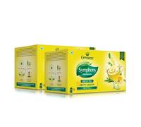 Symphony Green Tea - 25 Tea Bags (Pack of 2) with Free Honey Pack | Zesty Lemon Flavour | Pure & Natural Detoxifying & Boost Immunity | Premium green tea loose leaf | Increases Metabolism