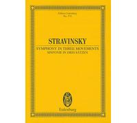 Symphony in Three Movements. Miniature score