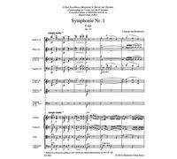 Symphony No.1 in C major Op.21 (Full Score)