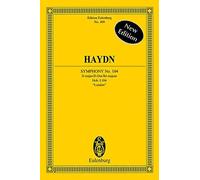 Symphony No 104 in D Major Hob I 104: 'London' Miniature Score by Haydn, Joseph (1986) Paperback