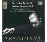 Symphony No.3 (Barbirolli, Berliner Philharmoniker, West)