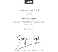 SYMPHONY NO. 3 - STUDY SCORE