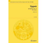 Symphony No. 4 Michael Tippett Studyscore Orchestra Schott Music London