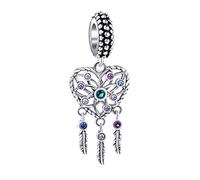Symretie Charms Beads 925 Sterling Silver for Pandora Bracelet, Dangle Pendant Charms for Necklace and Bracelet Jewelry Gifts for Women.