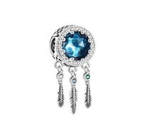 Symretie Charms Beads 925 Sterling Silver for Pandora Bracelet, Dangle Pendant Charms for Necklace and Bracelet Jewelry Gifts for Women.