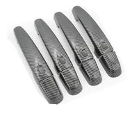 SYMWBD Exterior Door Handle Covers Car Door Handle Cover Trim for Chevy for Malibu 2016-2023 Decoration Covers Protection Shell with 4 Button Holes Auto Outer Side(Black)