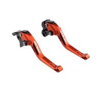 SYMWBD Motorbike Accessories Motorcycle Clutch Brake Levers for VTR1000F Firestorm 1998-2005 Adjustable Solid Lever Handle Bar Brake Clutch Levers Set(Color 18)