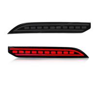 SYMWBD Tail Stop Lamps Car Rear Bumper Reflector Light For Jeep For Grand For Cherokee 2021 2022 2023 2024 Brake Lamp Dynamic Turn Signals LED Parking Signal Lights Taillight(Color 2)